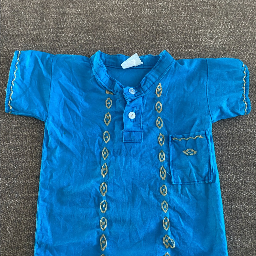 Boy Argyle Patter Shirt